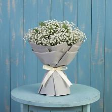 Букет цветов из:  Гипсофила в Родниках Краснодарского края