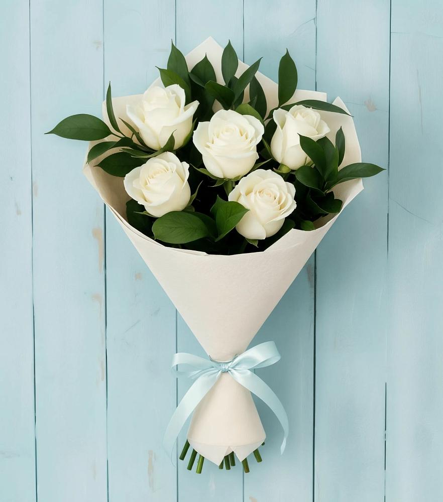 Букет цветов из: Розы в Родниках Краснодарского края