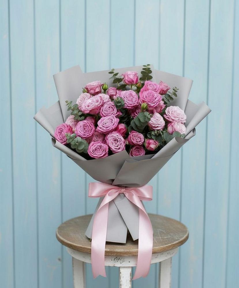 Букет цветов из: Розы в Родниках Краснодарского края