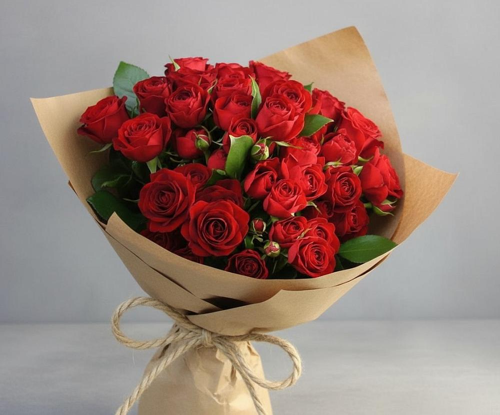 Букет Любовный роман в Родниках Краснодарского края