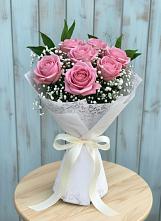Букет цветов из:  Розы #REPLACE_PRED# Родниках Краснодарского края