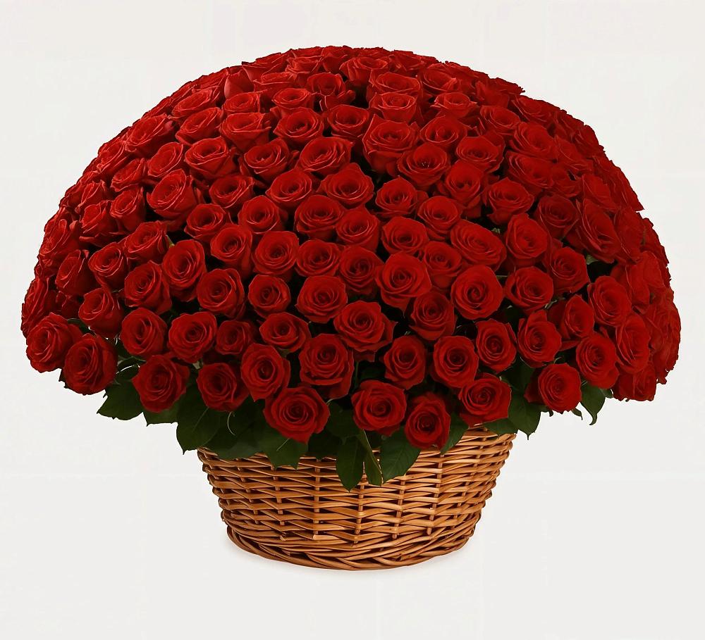 Премиум букет из: Розы в Родниках Краснодарского края