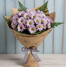 Букет цветов из:  Хризантемы в Родниках Краснодарского края