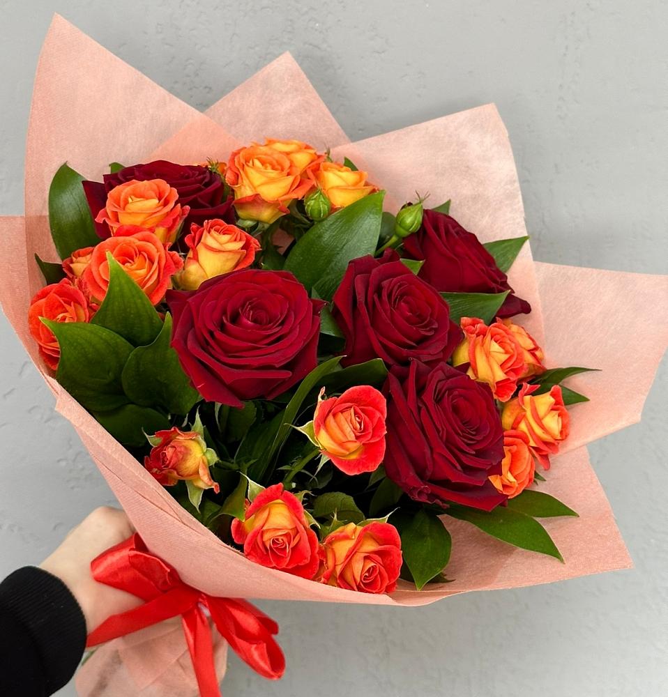 Букет Любовь и восторг в Родниках Краснодарского края