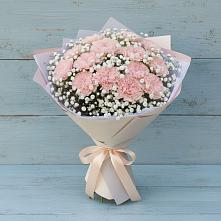 Букет цветов из:  Гвоздики в Родниках Краснодарского края