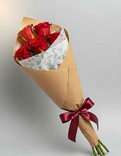 Букет цветов из:  Розы в Родниках Краснодарского края