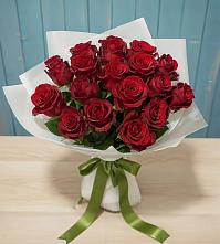 Букет Красные розы в Родниках Краснодарского края