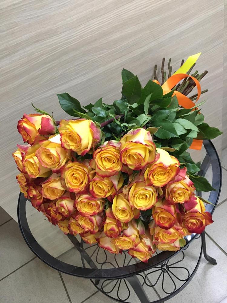 Букет Желтые розы в Родниках Краснодарского края