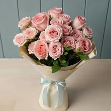Букет Розовый шарм в Родниках Краснодарского края