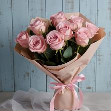Букет цветов из:  Розы в Родниках Краснодарского края