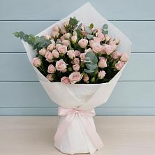 Букет цветов из:  Розы в Родниках Краснодарского края