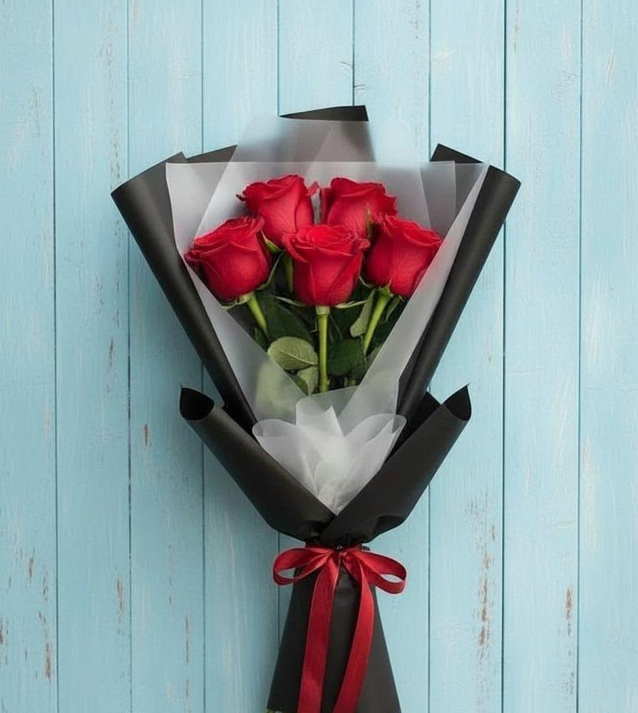 Букет цветов из: Розы в Родниках Краснодарского края