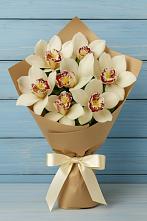 Букет цветов из:  Орхидеи и Розы в Родниках Краснодарского края