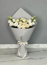 Букет цветов из:  Розы и Лизиантусы #REPLACE_PRED# Родниках Краснодарского края